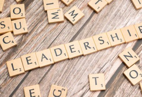 Mentorship - The word leadership spelled out in scrabble letters